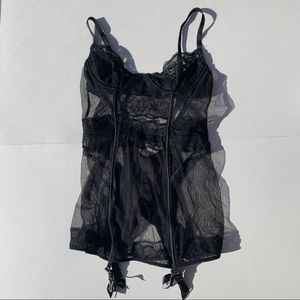 Victoria’s Secret Black Corset